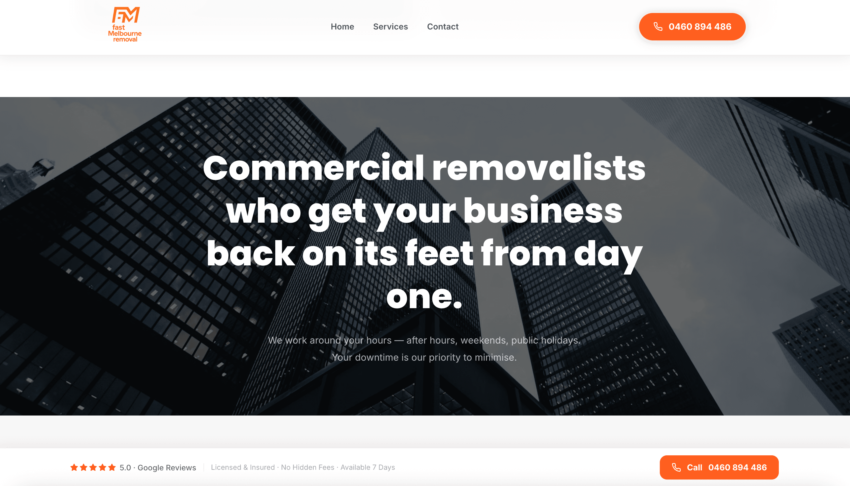 Fast Melbourne Removal screen 3