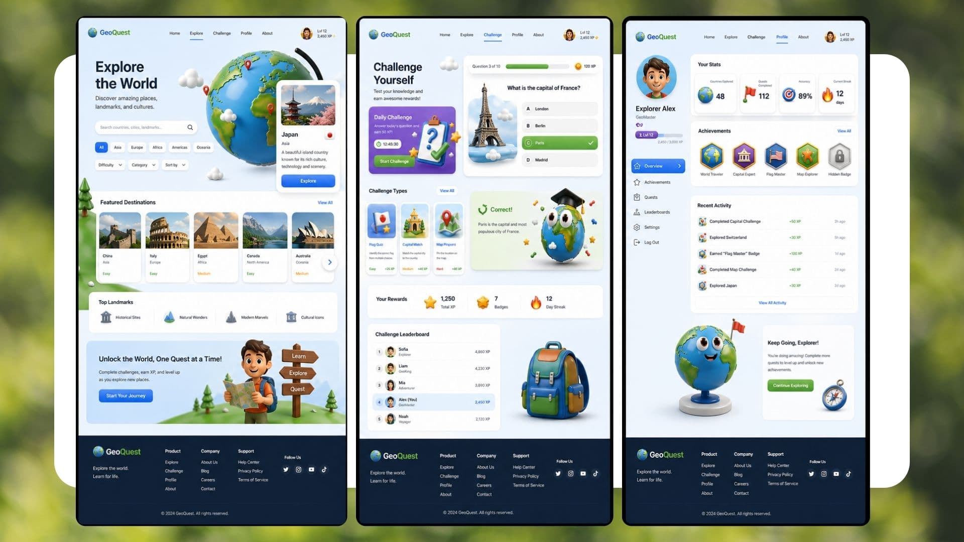 GeoQuest screen 5