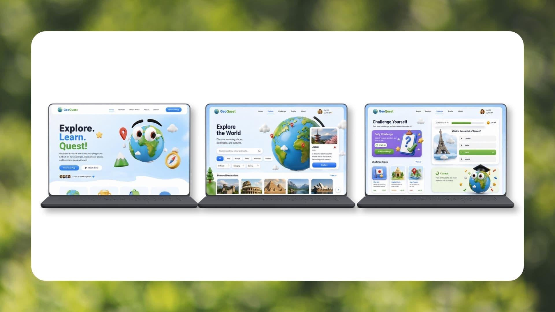 GeoQuest screen 8